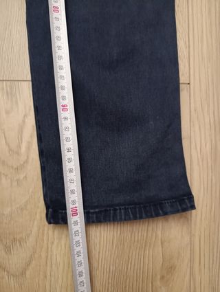 Pantalón vaquero elástico mujer