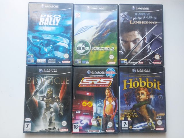 Giochi Gamecube. Prezzo unitario nella descrizione.