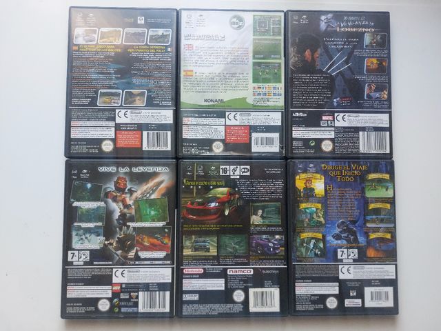 Giochi Gamecube. Prezzo unitario nella descrizione.