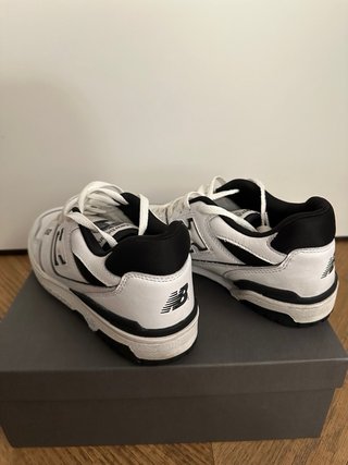 New Balance 550 nere e bianche