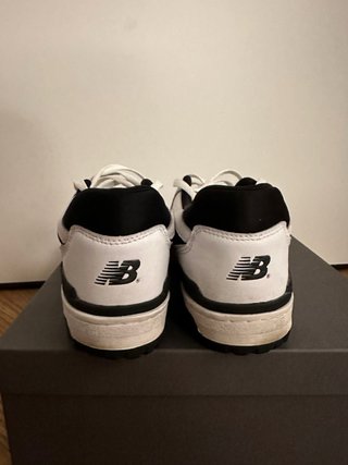 New Balance 550 nere e bianche