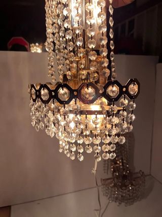 Pareja de apliques de lagrimas