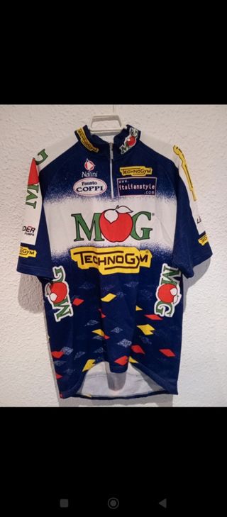 Maillot vintage MG Maglificio Technogym