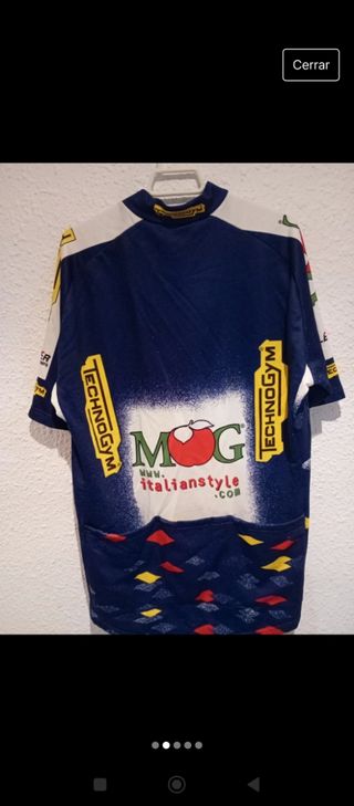 Maillot vintage MG Maglificio Technogym