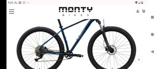 CICLETA MONTY M2 VARIAS TALLAS S/M/L