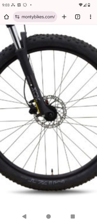 CICLETA MONTY M2 VARIAS TALLAS S/M/L