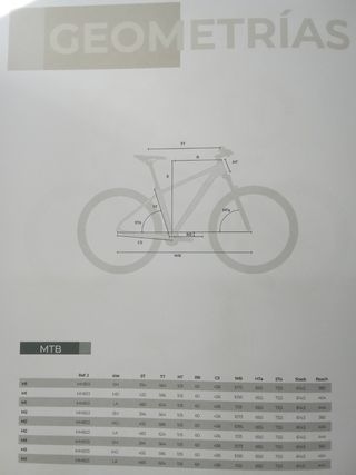 CICLETA MONTY M2 VARIAS TALLAS S/M/L