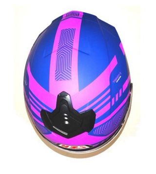 Casco Nzi integral Trendy 2 Connected rosa mate