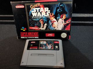 Super Star Wars Super NES PAL ESP
