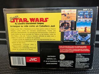 Super Star Wars Super NES PAL ESP