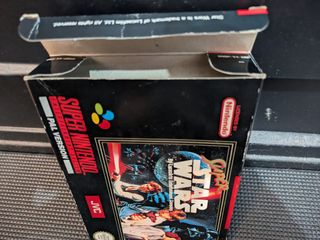 Super Star Wars Super NES PAL ESP