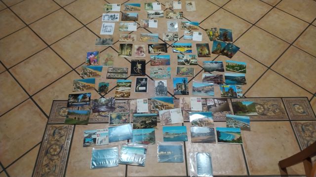 Gran lote de postales viejas vintage