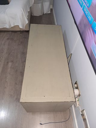 Mueble de televisión tv de madera teca