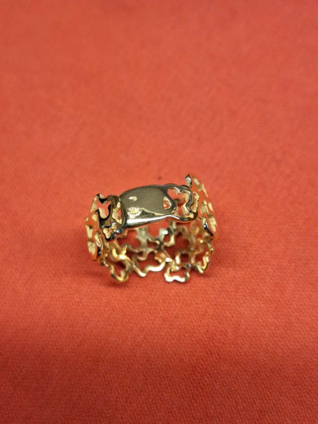 Anillo oro 18kl