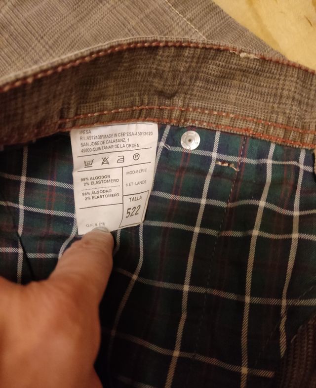 Pantalón vaquero Emidio Tucci sin usar