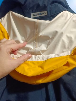 Chubasquero chaqueta impermeable tribod