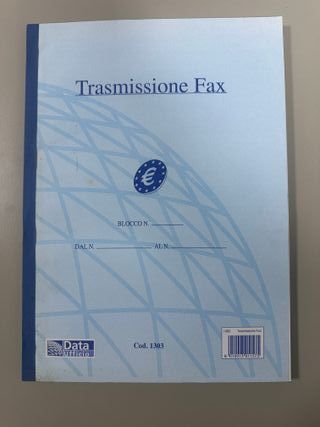 Registro Trasmissione Fax Data Ufficio cod.1303
