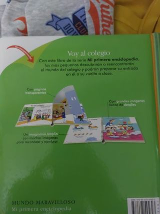 Libro infantil "voy al colegio" editorial SM