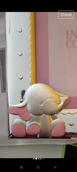 Cornice in argento Enrico Coveri 