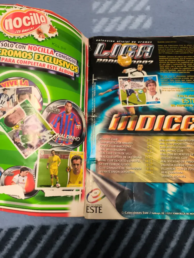 Album liga 2006-7