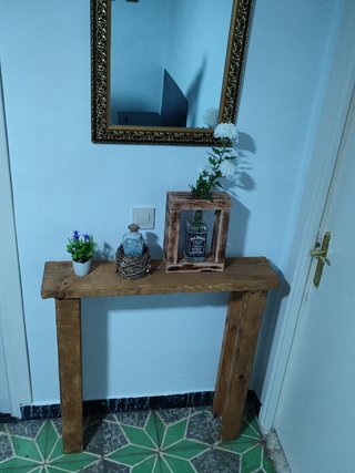 CUBRE radiador de madera reciclada