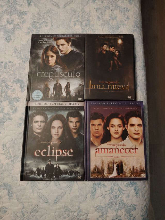 DVD Colección CREPÚSCULO