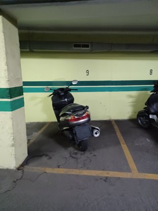 Comparto plaza garaje para moto