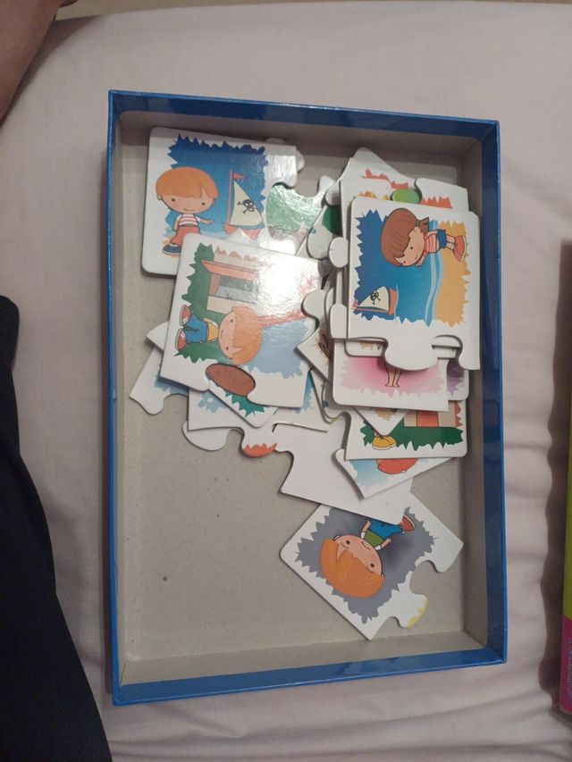 Juego puzzle Opuestos