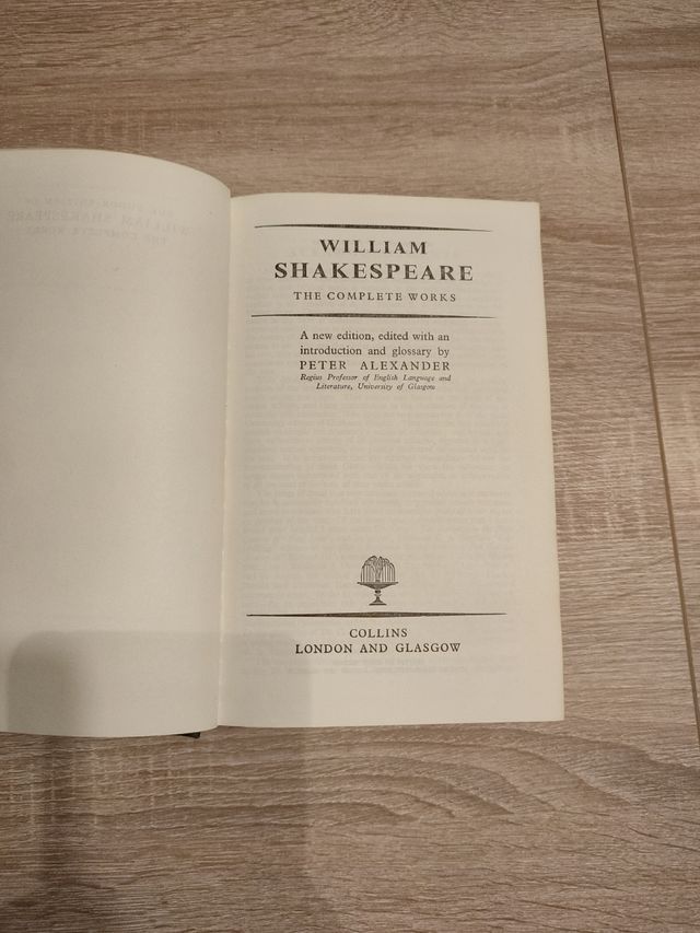 W. Shakespeare. The complete works. 1953