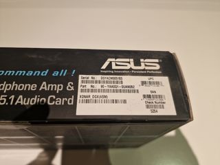 Tarjeta de sonido Asus DG PCIE 5.1 