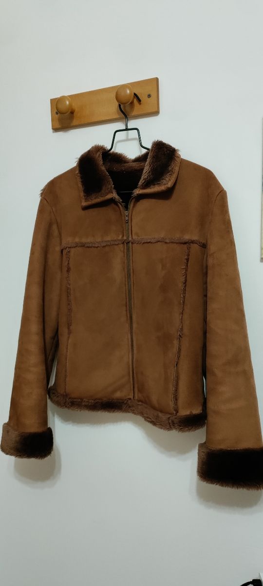 Giacca scamosciata donna Tg M