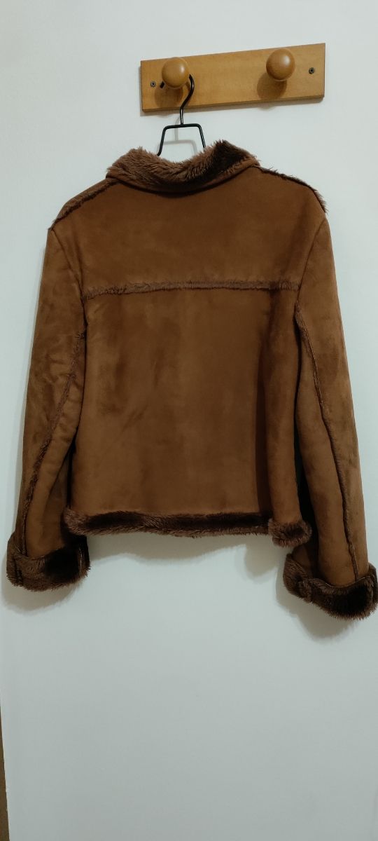 Giacca scamosciata donna Tg M