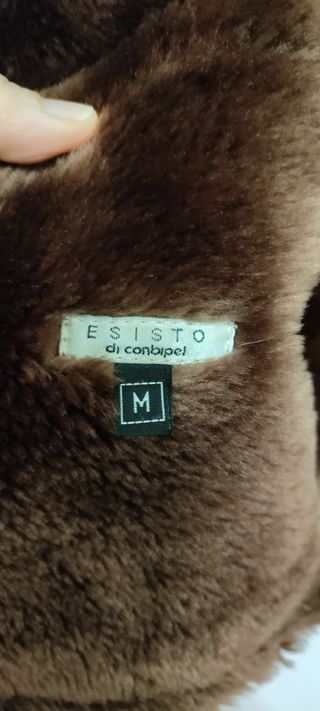 Giacca scamosciata donna Tg M