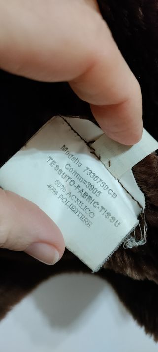 Giacca scamosciata donna Tg M