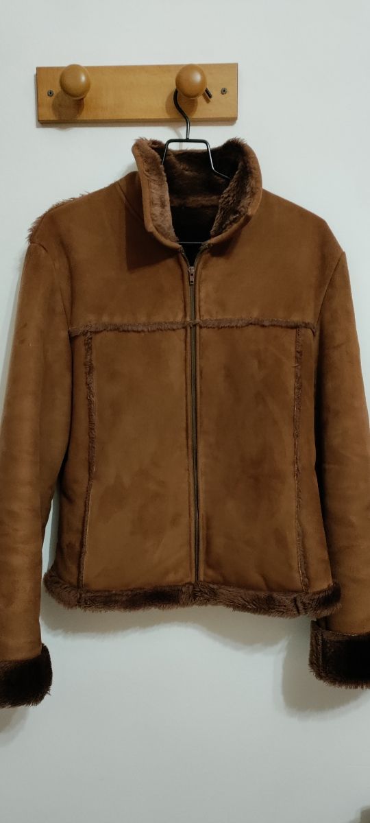 Giacca scamosciata donna Tg M