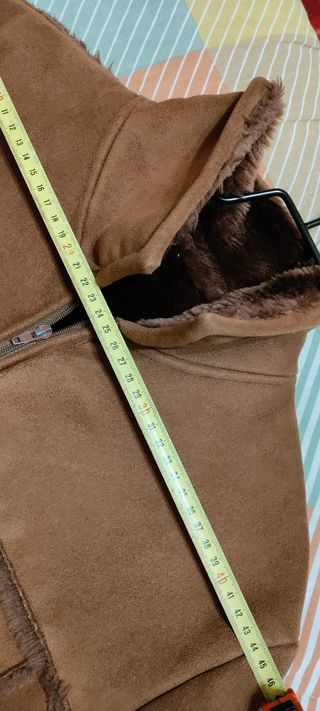 Giacca scamosciata donna Tg M