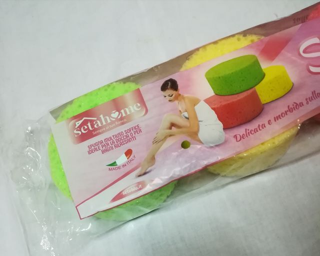 Spugna corpo bagno doccia