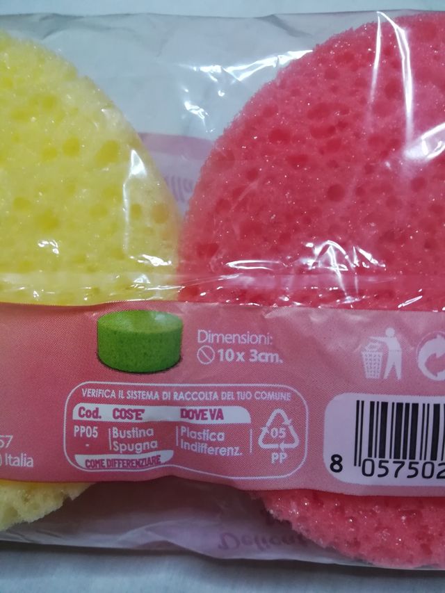 Spugna corpo bagno doccia