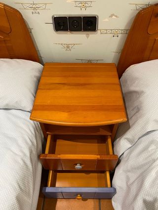 Habitación completa de madera