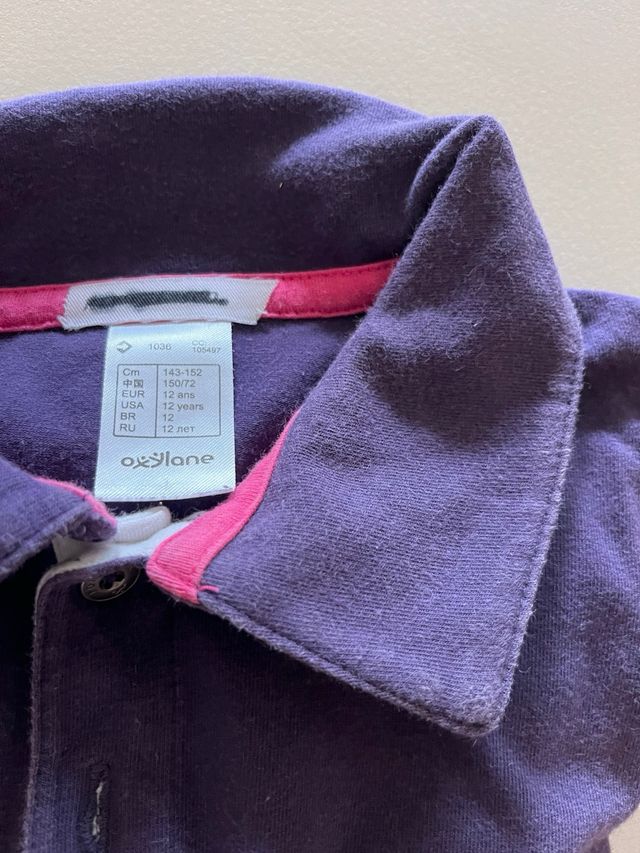 Pantalon y camiseta hipica 12- 14 años