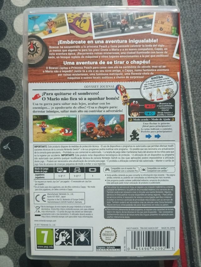 Super Mario Odyssey Nintendo Switch