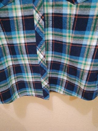 Camisa de mujer de cuadros de invierno 