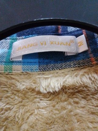 Camisa de mujer de cuadros de invierno 