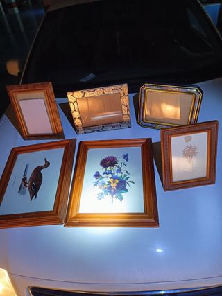 Cuadros para fotos todos 14€ son 30 x35 y 20x25
