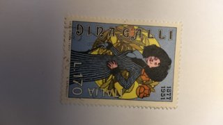 3 Francobolli Dina Galli