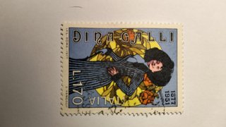 3 Francobolli Dina Galli