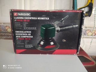Lijadora excéntrica neumática