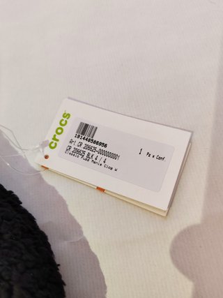 Crocs con pelo 206625, Mujer, Talla 36-37, Nuevo