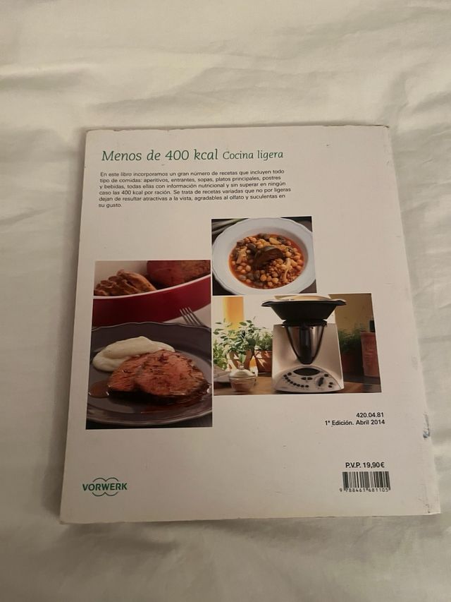 Libro Thermomix cocina ligera
