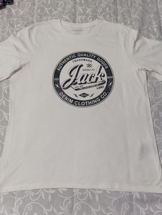 Camisetas hombre. Jack Jones, tallas XL